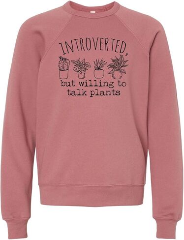 Long Sleeve Unisex Kids' Sweatshirt, Unisex Graphic Sweatshirt, Shirts with Sayings, Heather Gray or Mauve in Saudi Arabia
