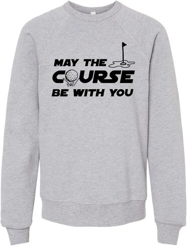 Long Sleeve Unisex Kids' Sweatshirt, Unisex Graphic Sweatshirt, Shirts with Sayings, Heather Gray or Mauve in Saudi Arabia