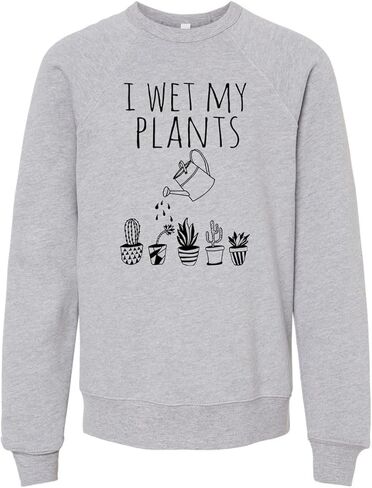 Long Sleeve Unisex Kids' Sweatshirt, Unisex Graphic Sweatshirt, Shirts with Sayings, Heather Gray or Mauve in Saudi Arabia