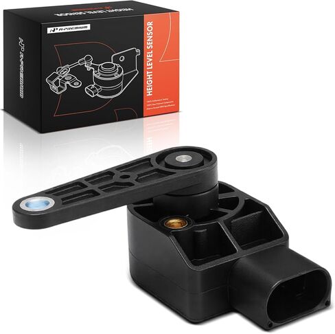 مستشعر مستوى ارتفاع الركوب A-Premium متوافق مع Audi A8 Quattro 2003-2010، S8 2007-2009 وBentley Continental 2006-2013، جانب السائق الأيسر الأمامي in Kuwait