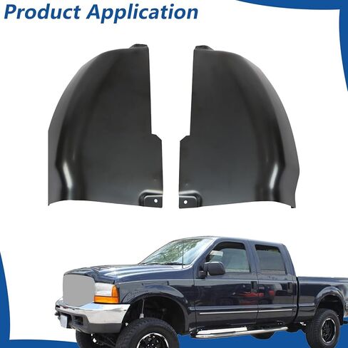 استبدال زاوية الكابينة السوداء للسائق والجانب الأيمن للراكب قطعتين لـ F250 Super Duty 1999-2016 in Kuwait