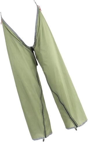 SUPVOX Divided Rain Pants Pocket Lightweight Outdoor Gear for Hiking Waistband for Comfort Breathable Rain Pants for All Seasons Olive Green in Saudi Arabia