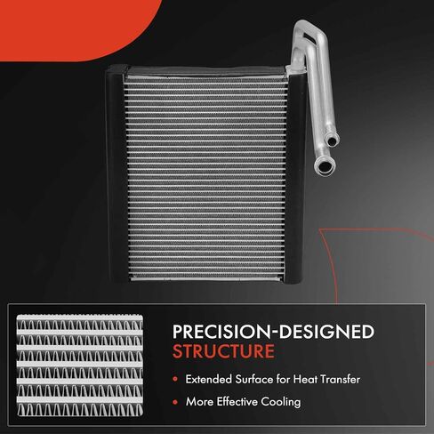 A-Premium A/C Evaporator Core Compatible with Volvo S60 2011-2018, S60 Cross Country 2016-2018, S80 2007-2016, V60/V60 Cross Country 2015-2018, V70 2008-2010, XC60 2010-2017, XC70 2008-2016 in Kuwait