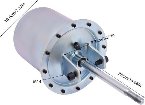 Universal Tire Changer Bead Breaker Machine - 186MM Aluminum Cylinder, Fully Assembled with M14 Connection, Heavy-Duty Tire Repair Tool for Easy Tire Removal in Saudi Arabia