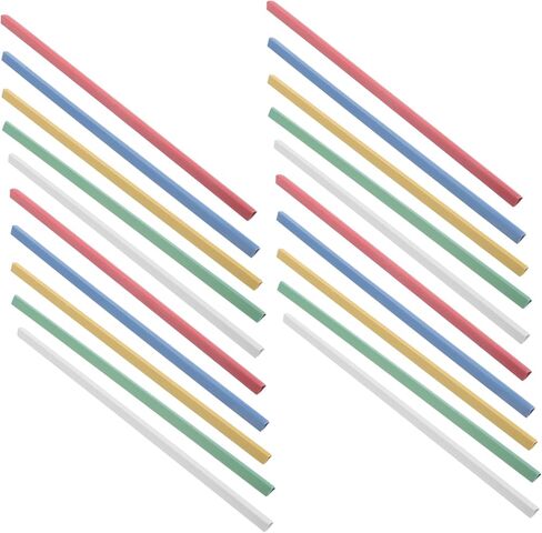 HOMSFOU 25pcs Binding Bars for Letter Documents Effortless Sliding Mechanism Document Clips for School Office and Business Presentations Includes Red Yellow Blue Green White in Saudi Arabia