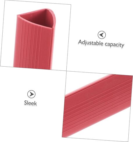 HOMSFOU 25pcs Binding Bars for Letter Documents Effortless Sliding Mechanism Document Clips for School Office and Business Presentations Includes Red Yellow Blue Green White in Saudi Arabia