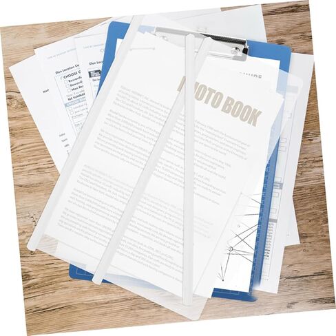 DOITOOL 20pcs Sliding Binding Bars for Report Covers Portable Document Fasteners Multiuse Paper Folder Organizer for School Office and Home Use in Kuwait