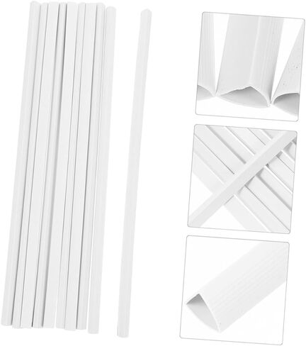 DOITOOL 20pcs Sliding Binding Bars for Report Covers Portable Document Fasteners Multiuse Paper Folder Organizer for School Office and Home Use in Kuwait