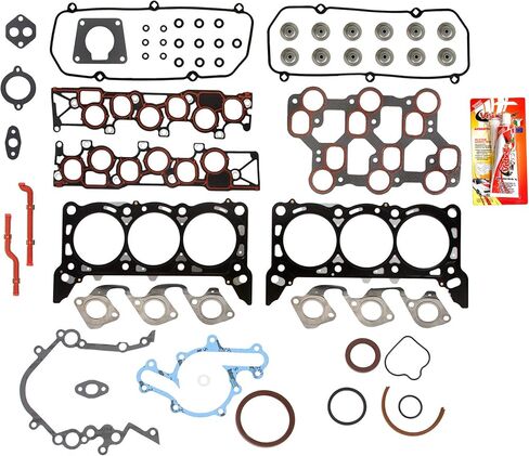 متوافق مع 98-04 فورد موستانج E150 E250 F150 3.8/4.2 VIN 2 OHV 12V مجموعة حشية كاملة in Kuwait