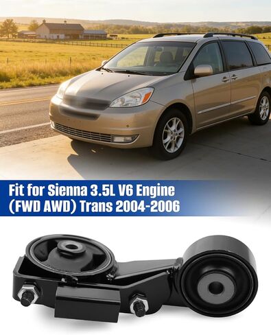 استبدال دعامة عزم دوران المحرك مناسب لمحرك سيينا 3.5L V6 (FWD AWD) Trans 2004 2005 2006 استبدال A4257 123630A081 in Kuwait