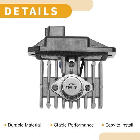 ACROPIX HVAC منفاخ المحرك المقاوم سخان منفاخ المقاوم رقم 30864189 لفولفو S40 2000-2004 البلاستيك المعادن 1 قطعة in Kuwait