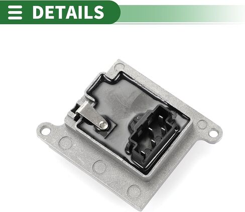 Motoforti HVAC منفاخ المحرك المقاوم سخان منفاخ المقاوم لمرسيدس بنز C230 2002-2007 معدن ABS رقم A2208209210 رمادي in Kuwait