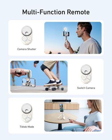 TELESIN حامل ثلاثي عصا سيلفي مغناطيسي مع جهاز تحكم عن بعد بلوتوث، حامل ثلاثي للهاتف قابل للتمديد 27 بوصة لـ Magsafe لسلسلة iPhone 15 14 13 12 Pro Max، جميع هواتف Android ذات الوظائف المغناطيسية in Kuwait