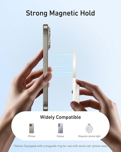 TELESIN حامل ثلاثي عصا سيلفي مغناطيسي مع جهاز تحكم عن بعد بلوتوث، حامل ثلاثي للهاتف قابل للتمديد 27 بوصة لـ Magsafe لسلسلة iPhone 15 14 13 12 Pro Max، جميع هواتف Android ذات الوظائف المغناطيسية in Kuwait