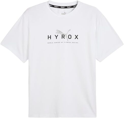 بوما للسيدات Hyrox X Cloudspun رقبة دائرية وأكمام قصيرة رياضية كاجوال - أبيض in Kuwait
