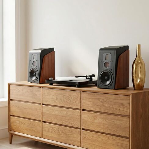 HiVi-Swans M200MKII WiFi Audiophile Bluetooth Bookshelf Speakers, Home Music System aptX Bluetooth, 80W Studio Speakers Built-in DSP for Desktop/PC/Record Player in Saudi Arabia