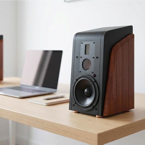 HiVi-Swans M200MKII WiFi Audiophile Bluetooth Bookshelf Speakers, Home Music System aptX Bluetooth, 80W Studio Speakers Built-in DSP for Desktop/PC/Record Player in Saudi Arabia