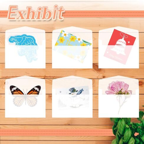 100 PCS Glassine Envelopes 4.5 × 3.2" Translucent Envelope for Stamps, Clear Envelope Self Sealing Large Envelopes for Seeds Stamp Coin Collecting Lottery Ticket Card(100) in Saudi Arabia