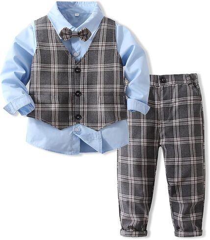 بدلات الأولاد السادة، قمصان وسراويل وربطات عنق للأطفال، وقمصان رسمية للأطفال in Kuwait