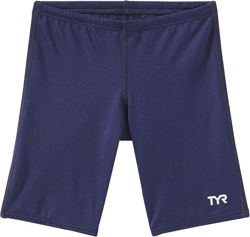 TYR Boy's Durafast Elite Swim Jammer, Navy, Large in Saudi Arabia