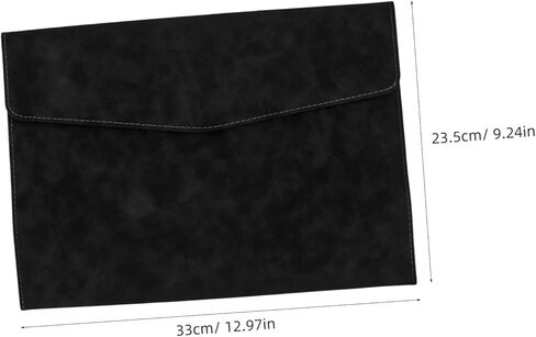 Car Document Organizer Holder Vehicle Registration Insurance Card Case Stylish for Car Paperwork Secure Closure for Storage in Saudi Arabia