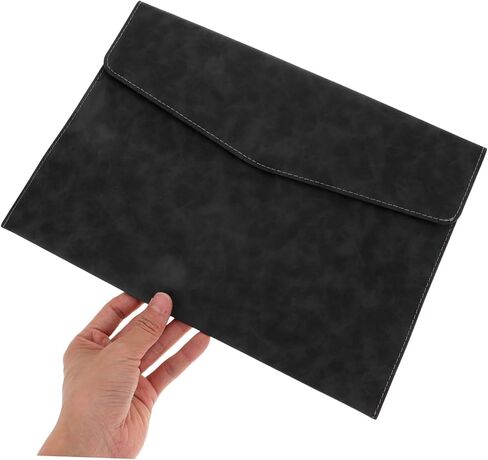 Car Document Organizer Holder Vehicle Registration Insurance Card Case Stylish for Car Paperwork Secure Closure for Storage in Saudi Arabia
