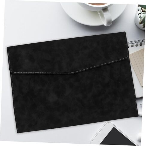 Car Document Organizer Holder Vehicle Registration Insurance Card Case Stylish for Car Paperwork Secure Closure for Storage in Saudi Arabia