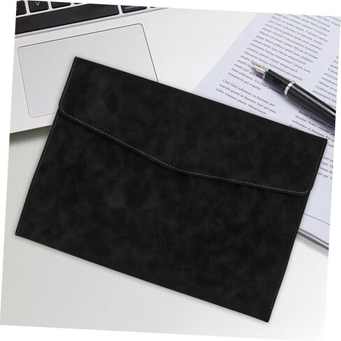 Car Document Organizer Holder Vehicle Registration Insurance Card Case Stylish for Car Paperwork Secure Closure for Storage in Saudi Arabia