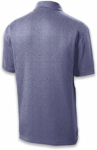 Blue Angels Print Men's Navy Heather Polo in Saudi Arabia