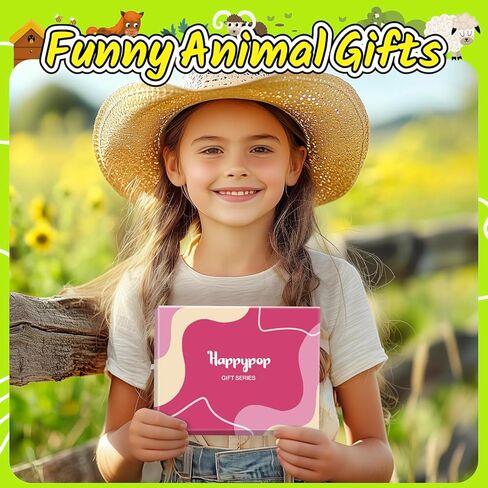 هدايا بقرة HAPPYPOP Highland للفتيات - جوارب لطيفة على شكل حيوانات اسكتلندية للفتيات من عمر 10 إلى 12 عامًا in Kuwait