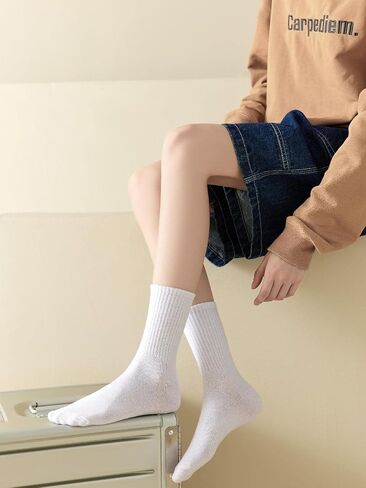 3pairs Long Tube Solid Color Fashion Simple Fashion Versatile Daily Decoration Women's Socks Suitable For Home Life, Fall in Saudi Arabia