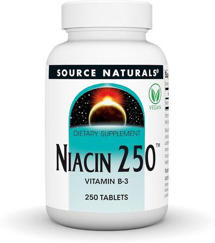 Source Naturals Niacin 250n Vitamin B-3-250 Tablets in Saudi Arabia