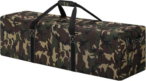 52 Inch Large Duffle Bag for Travel Camping - 180L Extra Large Heavy Duty Duffel Bag, Sport Equipment Storage Bag with 2 Sides Handles-Black in Kuwait