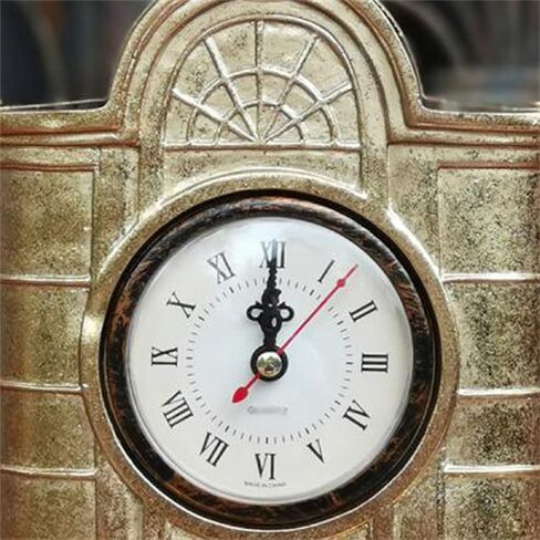 European Clock, Living Room, Ornament, Large Sitting, Antique Imitation Copper and Gold in Saudi Arabia
