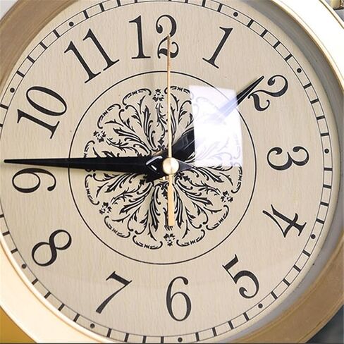 Desktop Copper Watch Living Room Bedroom Bedside Table Clock Craft Decoration Ornaments in Saudi Arabia