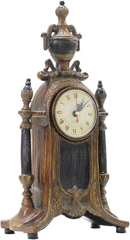 European Clock, Living Room, Ornament, Large Sitting, Antique Imitation Copper and Gold in Saudi Arabia