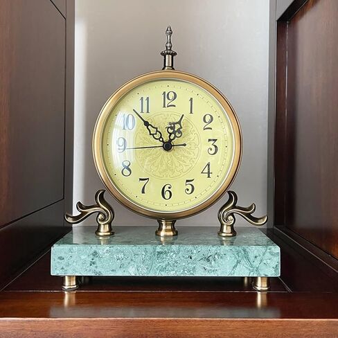 Chinese Clock, Seat, European Ornament, Retro Living Room, Silent Home Use in Saudi Arabia