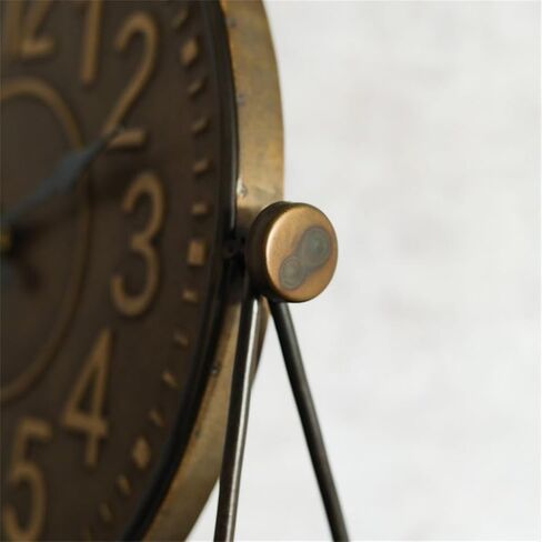 Industrial Home Clock Ornaments Retro Nostalgic Metal Living Room Creative in Saudi Arabia