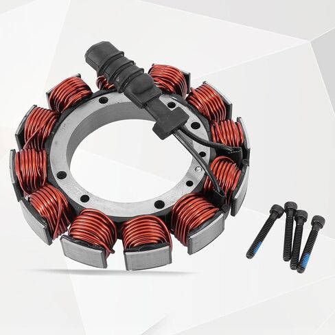 Stator For Har-ley Davidson Electra Glide 1989-1996 Softail, Custom, Fat Boy, Heritage, Springer,Dyna,Springer,Sport Glide 1989-1999, Replace 29970-88 in Saudi Arabia
