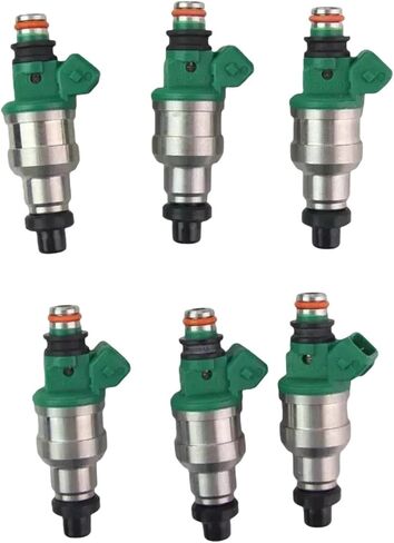 6pcs Fuel Injector Compatible With Mitsubishi Montero 1994-1996 3.5L V6 INP-534 MD189021 SDH240 Car Accessories in Saudi Arabia
