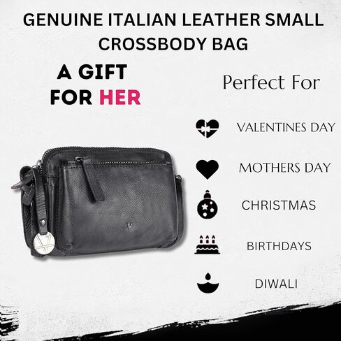Genuine Italian Leather Bundle – 14.5" Beige Leather Backpack with Adjustable Straps & Small Crossbody Bag for Women – Stylish, Trendy, and Versatile Set for Everyday Use in Saudi Arabia
