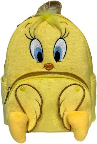 حقيبة ظهر صغيرة من Loungefly Looney Tunes Tweety Bird من القطيفة in Saudi Arabia