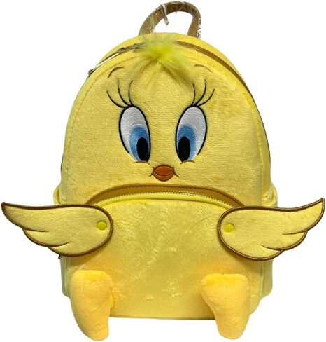 حقيبة ظهر صغيرة من Loungefly Looney Tunes Tweety Bird من القطيفة in Saudi Arabia