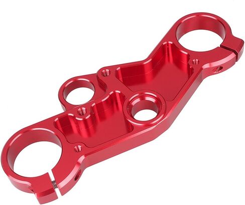 Lirun دراجة نارية خفض الثلاثي شجرة الجبهة العلوي المشبك العلوي لسوزوكي GSXR600 750 2001-2003، GSXR1000 2001-2002، أحمر in Kuwait