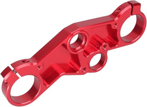 Lirun دراجة نارية خفض الثلاثي شجرة الجبهة العلوي المشبك العلوي لسوزوكي GSXR600 750 2001-2003، GSXR1000 2001-2002، أحمر in Kuwait