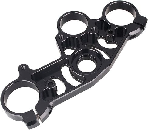 Lirun Motorcycle Lowering Triple Tree Front End Upper Top Clamp For Yamaha YZF-R1 2004 2005 2006, Black in Saudi Arabia