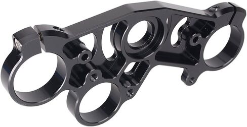 Lirun Motorcycle Lowering Triple Tree Front End Upper Top Clamp For Yamaha YZF-R1 2004 2005 2006, Black in Saudi Arabia