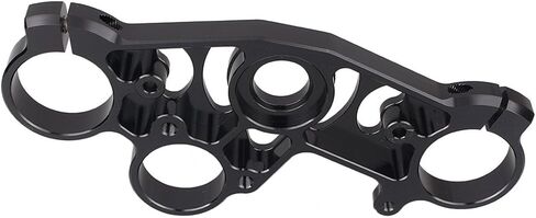 Lirun Motorcycle Lowering Triple Tree Front End Upper Top Clamp For Yamaha YZF-R1 2004 2005 2006, Black in Saudi Arabia