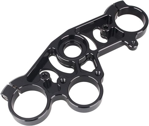 Lirun Motorcycle Lowering Triple Tree Front End Upper Top Clamp For Yamaha YZF-R1 2004 2005 2006, Black in Saudi Arabia