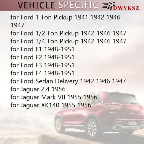 غطاء المبرد يحل محل #31307، 11281 لفورد F4 3.7L 1948 1949 1950 1951، لفورد F4 3.9L 1948 1949 1950 1951، لجاكوار مارك السابع 3.4L 1955 1956، (1x) in Kuwait